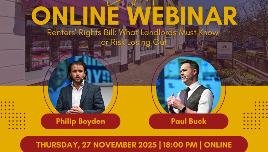 Boydens Free Landlord Webinar November 2025 News Post Image