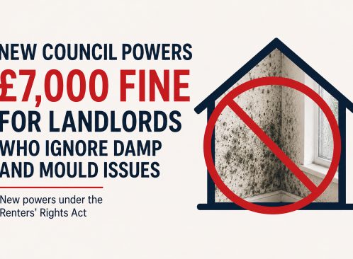 Landlords Face Fines of Up to £7,000 for Failing to Address Damp and Mould image