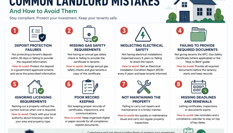 The Most Common Compliance Mistakes Made by Landlords in England – And How to Avoid Them News Post Image